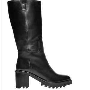 NEVER WORN Tamara Mellon Easy Rider Mid calf 80 -Vitello size 40